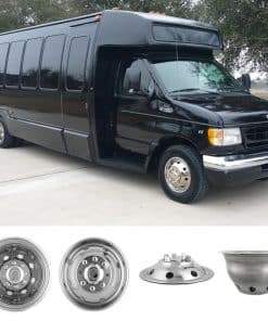 SIMULADOR DE RUEDAS DOBLES DE 16" DE ACERO INOXIDABLE