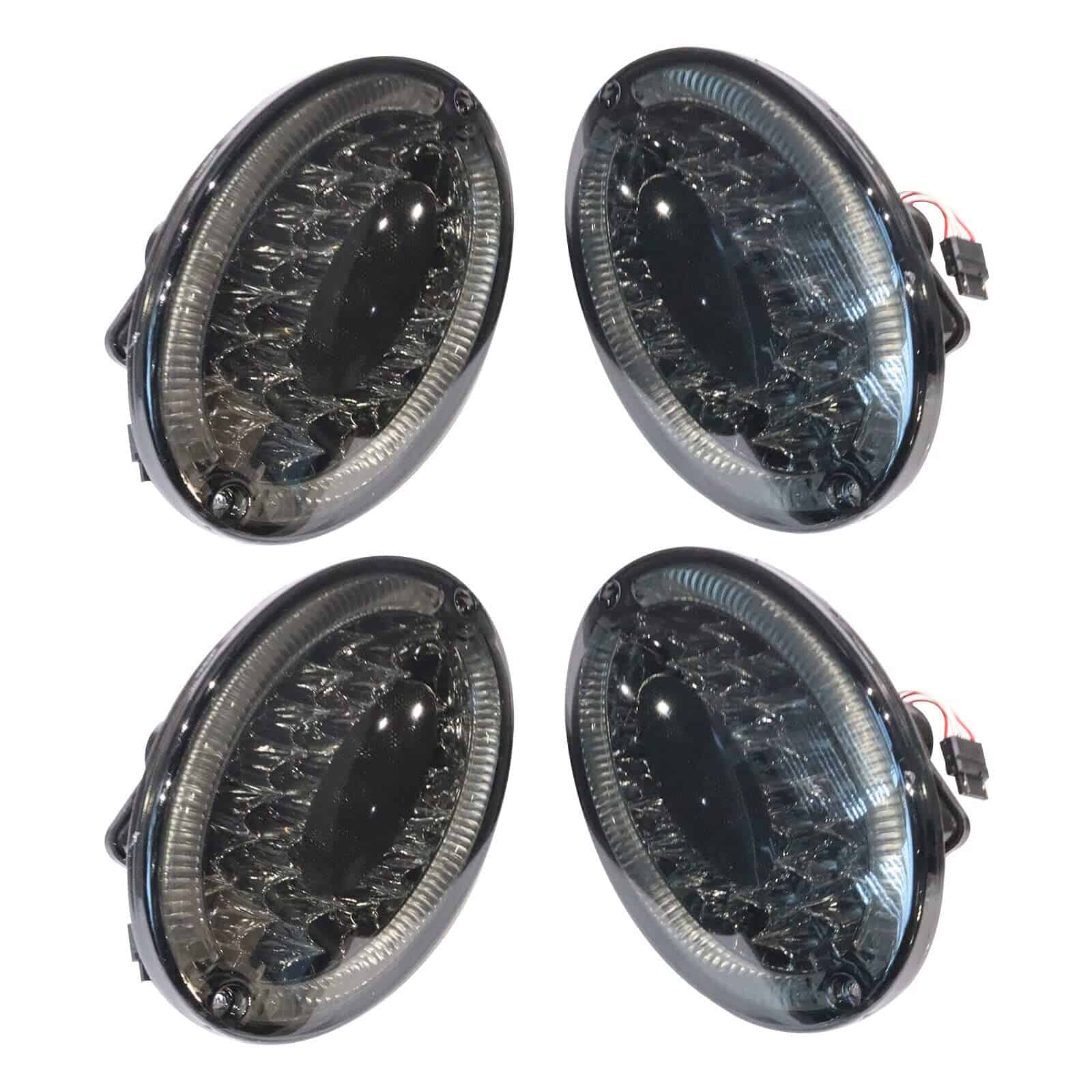 Set de 4 luces traseras LED de luz de giro para Che-vro-let - Imagen 6