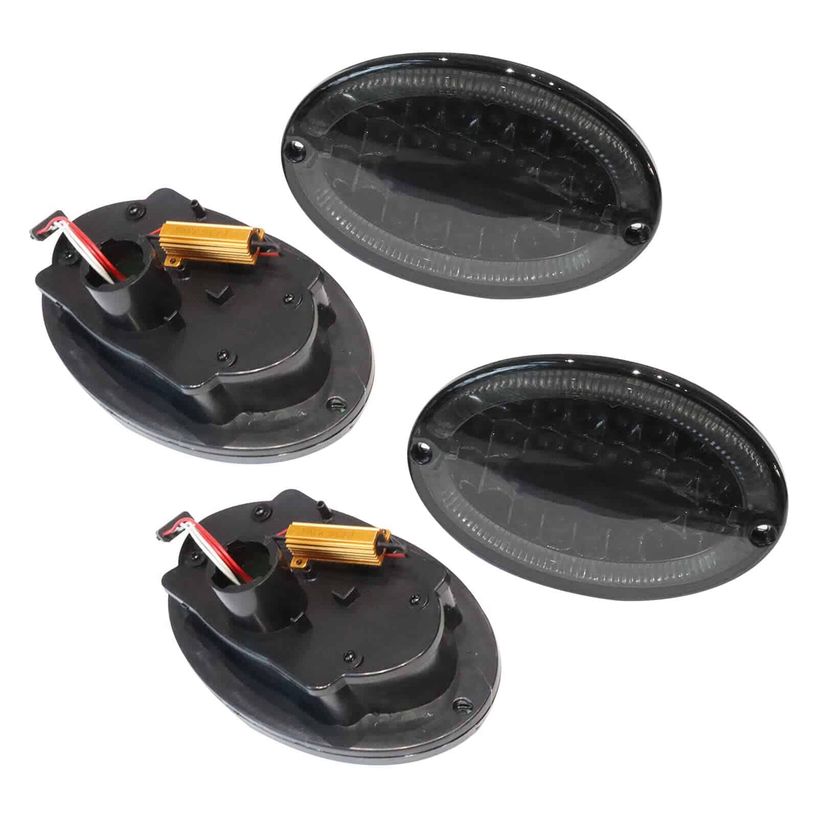Set de 4 luces traseras LED de luz de giro para Che-vro-let - Imagen 7