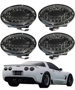 Set de 4 luces traseras LED de luz de giro para Che-vro-let