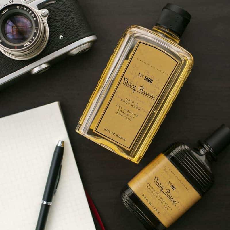 C.O. Bigelow Bay Rum Hair and Body Wash for Men, No. 1400, - Imagen 6