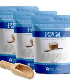 Sal de Epsom Pura (Paquete de 3 de 5 lbs con Cucharilla 15