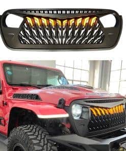 Rejilla Frontal de Reemplazo WANGDUOYU Compatible con Jeep