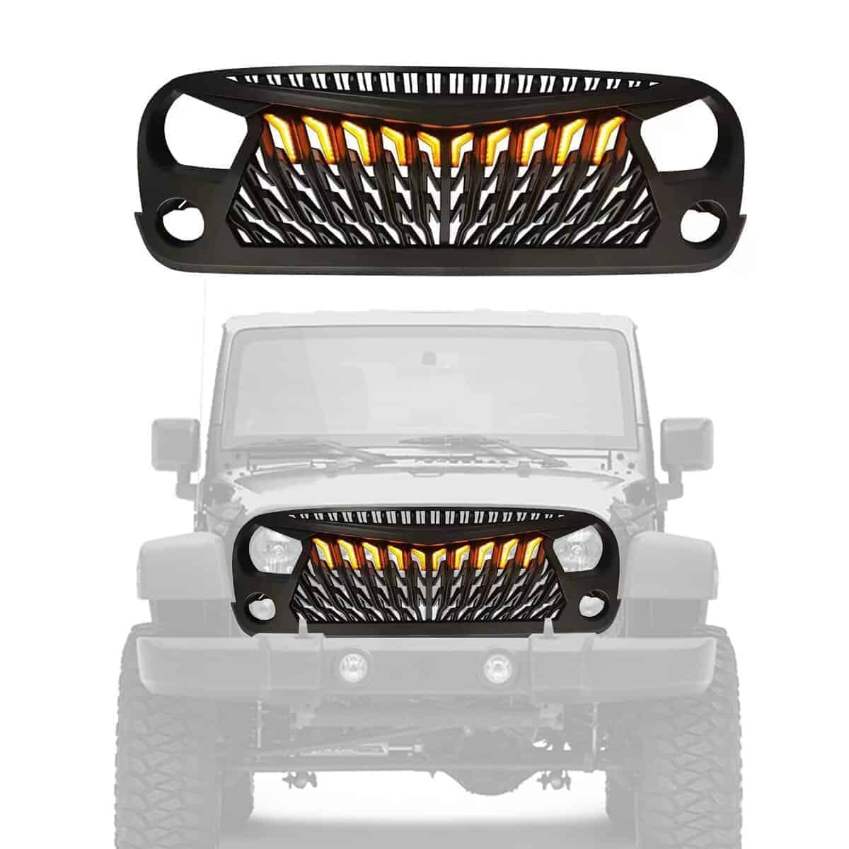 Rejilla Delantera de Reemplazo WANGDUOYU Compatible con