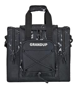 GRANDUP Bolsa de Bolos para una Bola - Bolso de Bolos negro