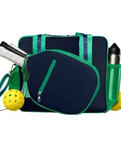 Bolso de Pickleball Lola Pickle - Serie de -Azul Marino/Verd