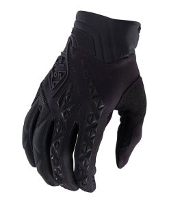 Guante Troy Lee Designs SE Pro, Color Negro Sólido, Talla