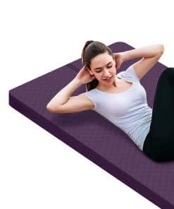 Tapete de ejercicio grande nuveti - -Púrpura Oscuro