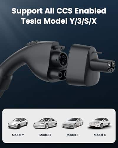 Adaptador de cargador SEGUMA CCS1 a Tesla, Adaptador de - Imagen 5