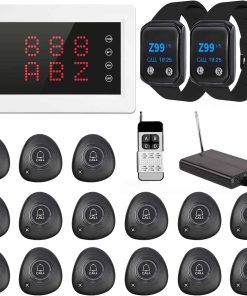 Sistema de Pager de Restaurante Inalámbrico WNKRUN 1200+