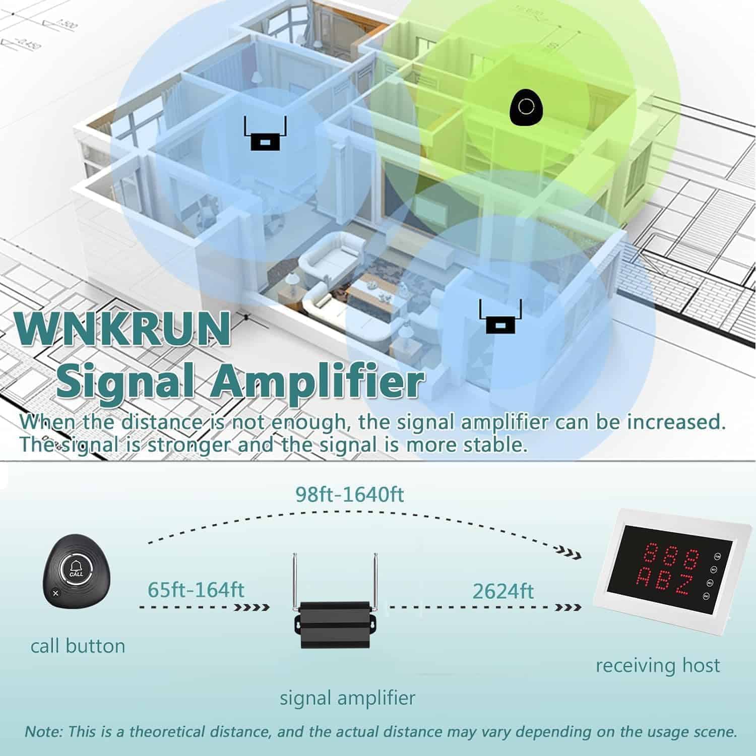 Sistema de Pager de Restaurante Inalámbrico WNKRUN 1200+ - Imagen 7