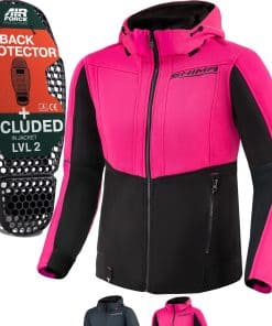 Chamarra de moto SHIMA DAYBREAKER LADY para mujer con