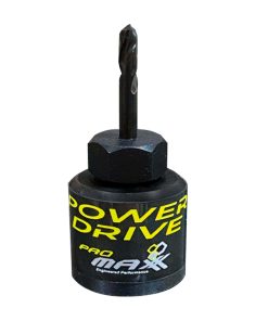 Adaptador de broca roscada PowerDrive PRO MAXX se conecta a