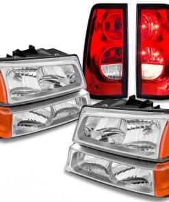 Juego de Faros para Chevrolet Silverado 1500 2500 3500