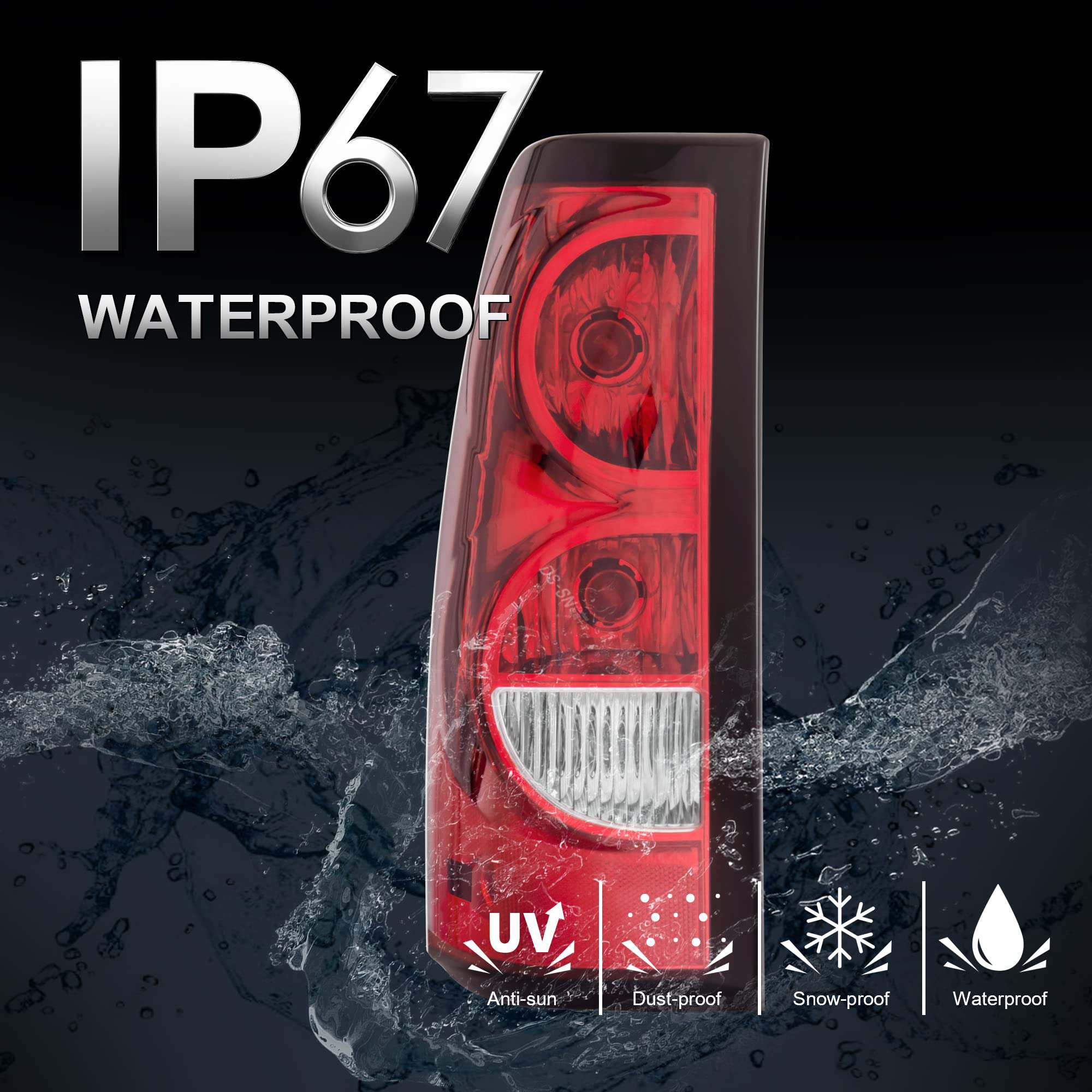 Juego de Faros para Chevrolet Silverado 1500 2500 3500 - Imagen 9