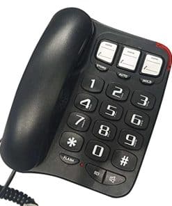 Teléfono de botones grandes para personas mayores, timbre
