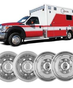 Puermto 4pc 16" Simuladores de Ruedas Compatible con Ford