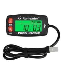 Runleader Contador de Horas y Tacómetro Digital Bluetooth,