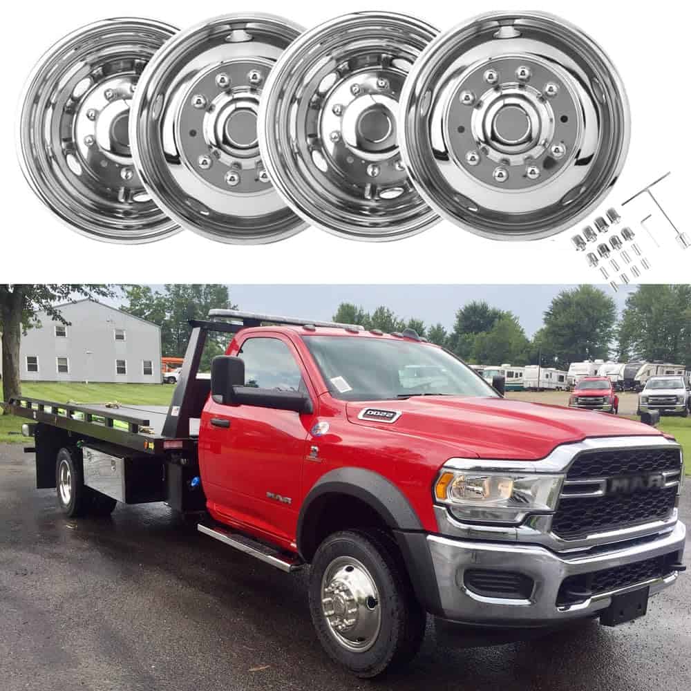 Simuladores de rueda doble de acero inoxidable pulido - Imagen 4