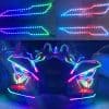 2PCS Anillos de Halo de Luces LED RGB de Dream Color