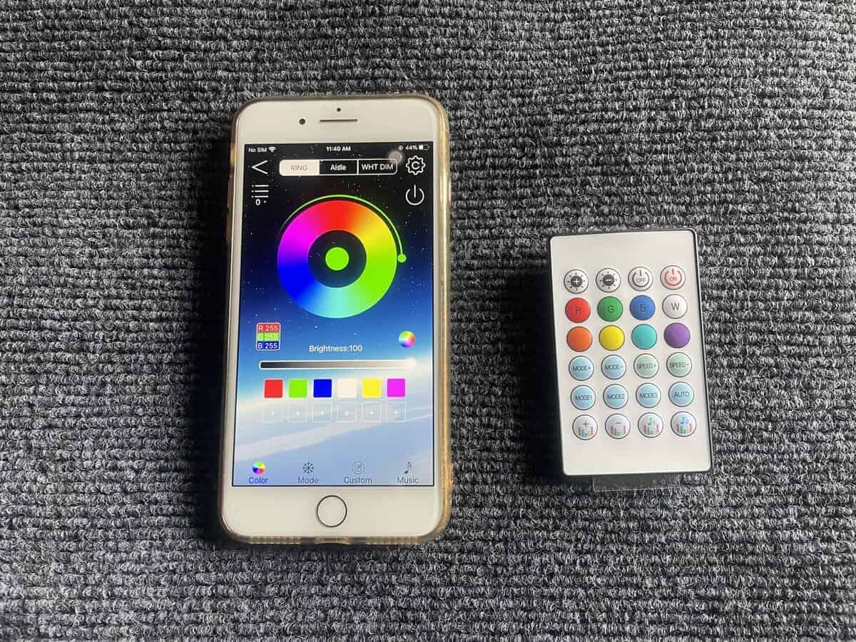 2PCS Anillos de Halo de Luces LED RGB de Dream Color - Imagen 8