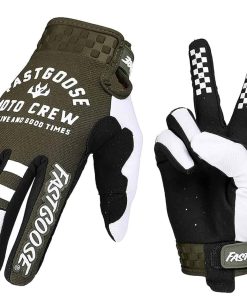Guantes de motocicleta QUENLOOP para hombres -en tierra
