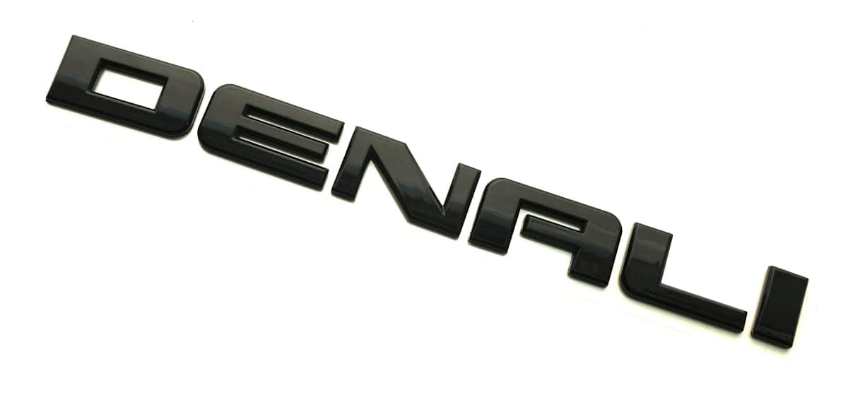 3pcs Emblemas Denali Placa de Identificación de Reemplazo - Imagen 3