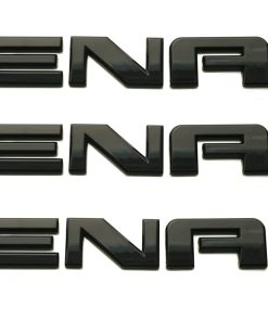 3pcs Emblemas Denali Placa de Identificación de Reemplazo