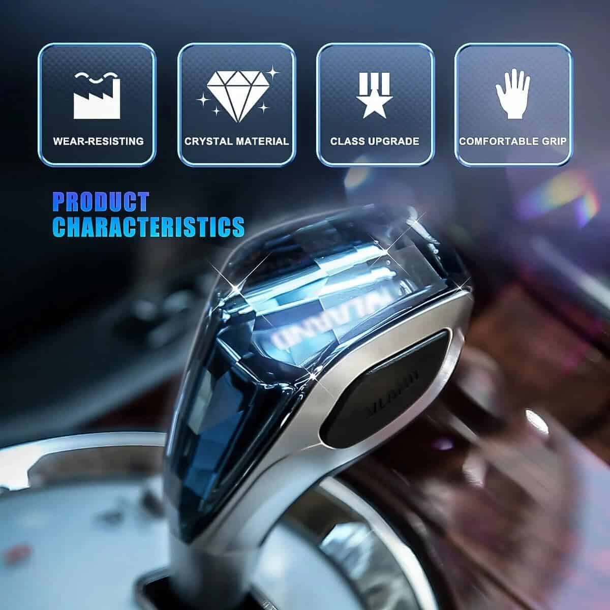 Perilla de cambio de marchas de coche Pltyfse Serie Crystal - Imagen 3