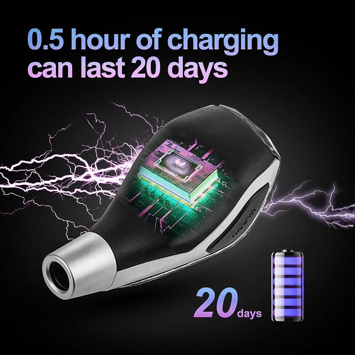 Perilla de cambio de marchas de coche Pltyfse Serie Crystal - Imagen 5