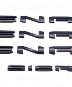 Kit de 4 piezas 2019 2020 2021 Letras Emblemas Sierra