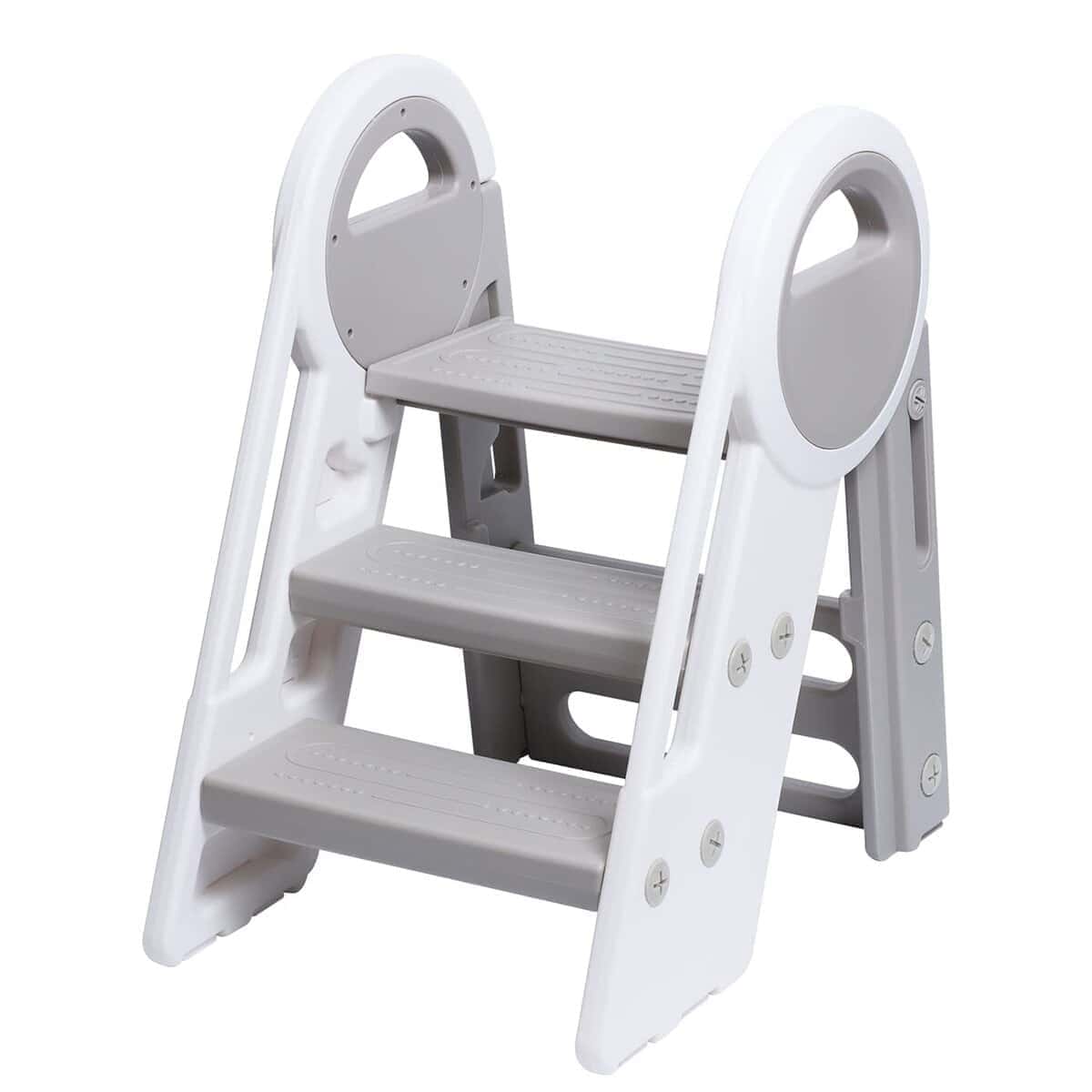Escalera de 3 peldaños plegable para niños Taburete de 3