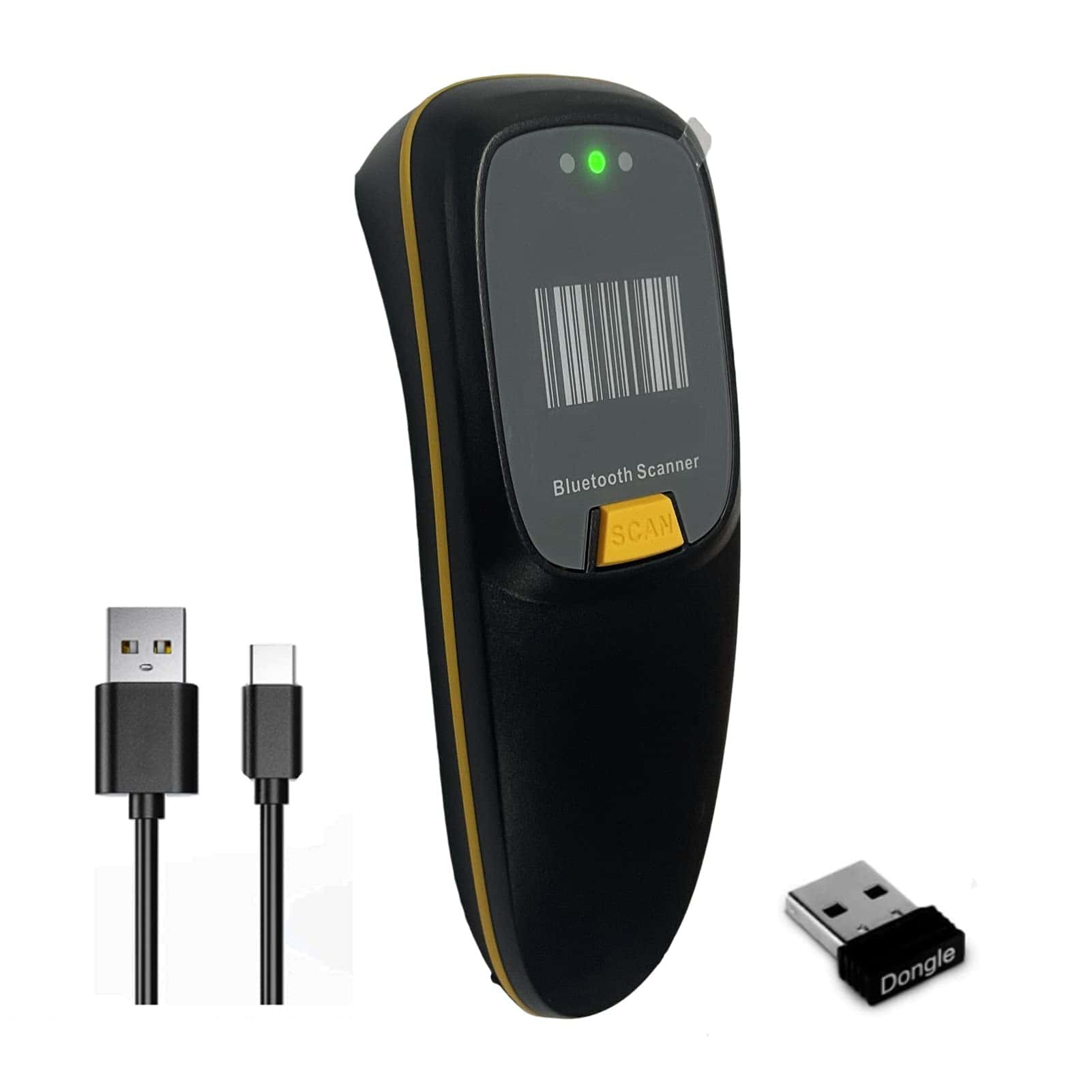 Rabitpos Pocket 1D/2D Escáner de Código de Barras - Mini