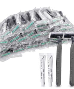 Paquete de 200 Rasuradoras Desechables de Doble Hoja