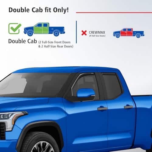 Deflectores de Ventanas irrompibles Goodyear -Humo Premium - Imagen 4