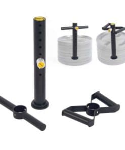 MANIJA AJUSTABLE DE PESO RISINGFIT para pesas, con doble