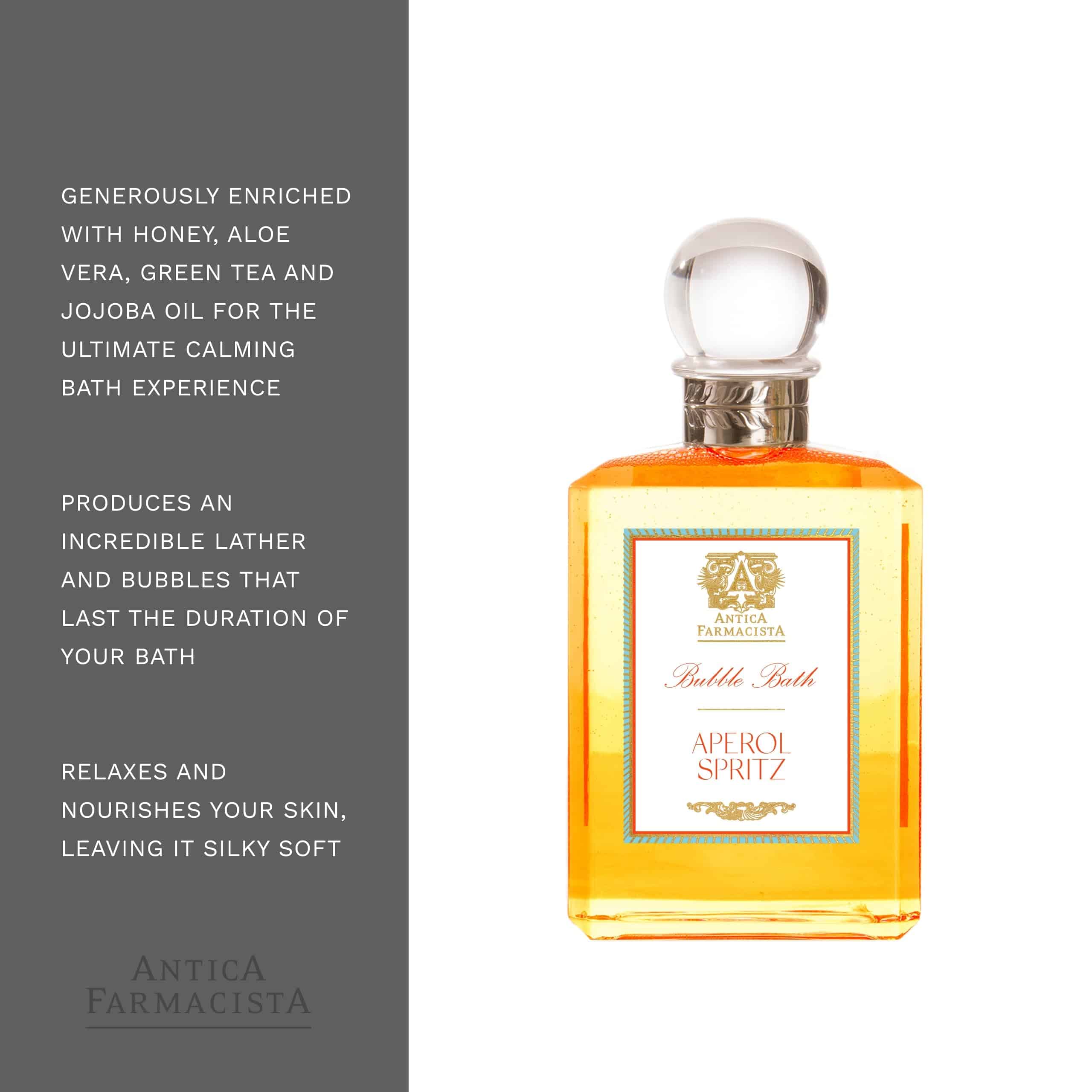 Antica Farmacista Burbuja de Baño Aperol Spritz, 16 Fl Oz - Imagen 6
