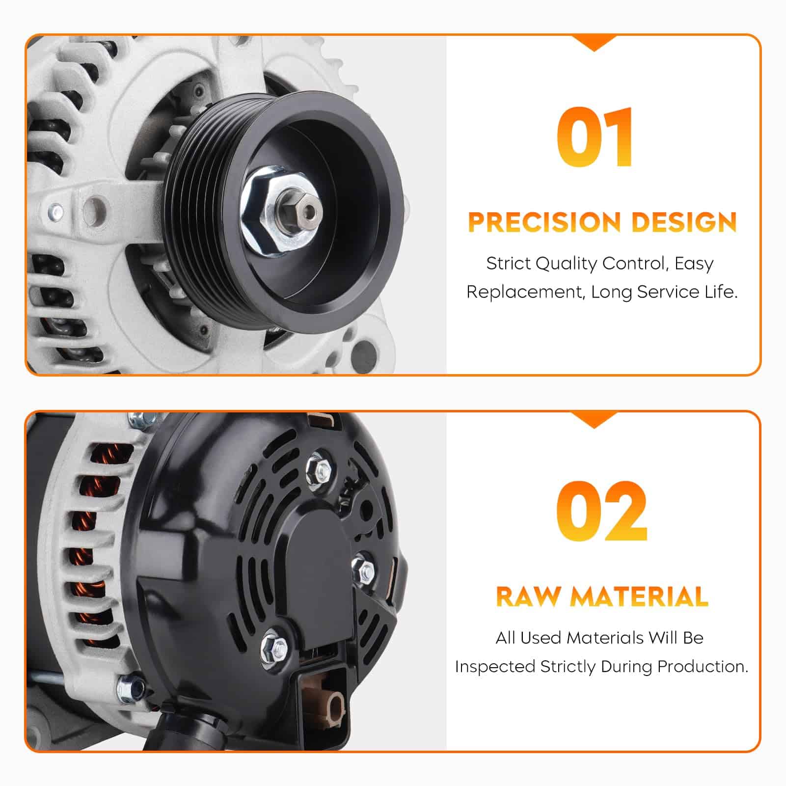 Nuevo Alternador para V6 3.5L Honda Accord 2013-2017, - Imagen 5