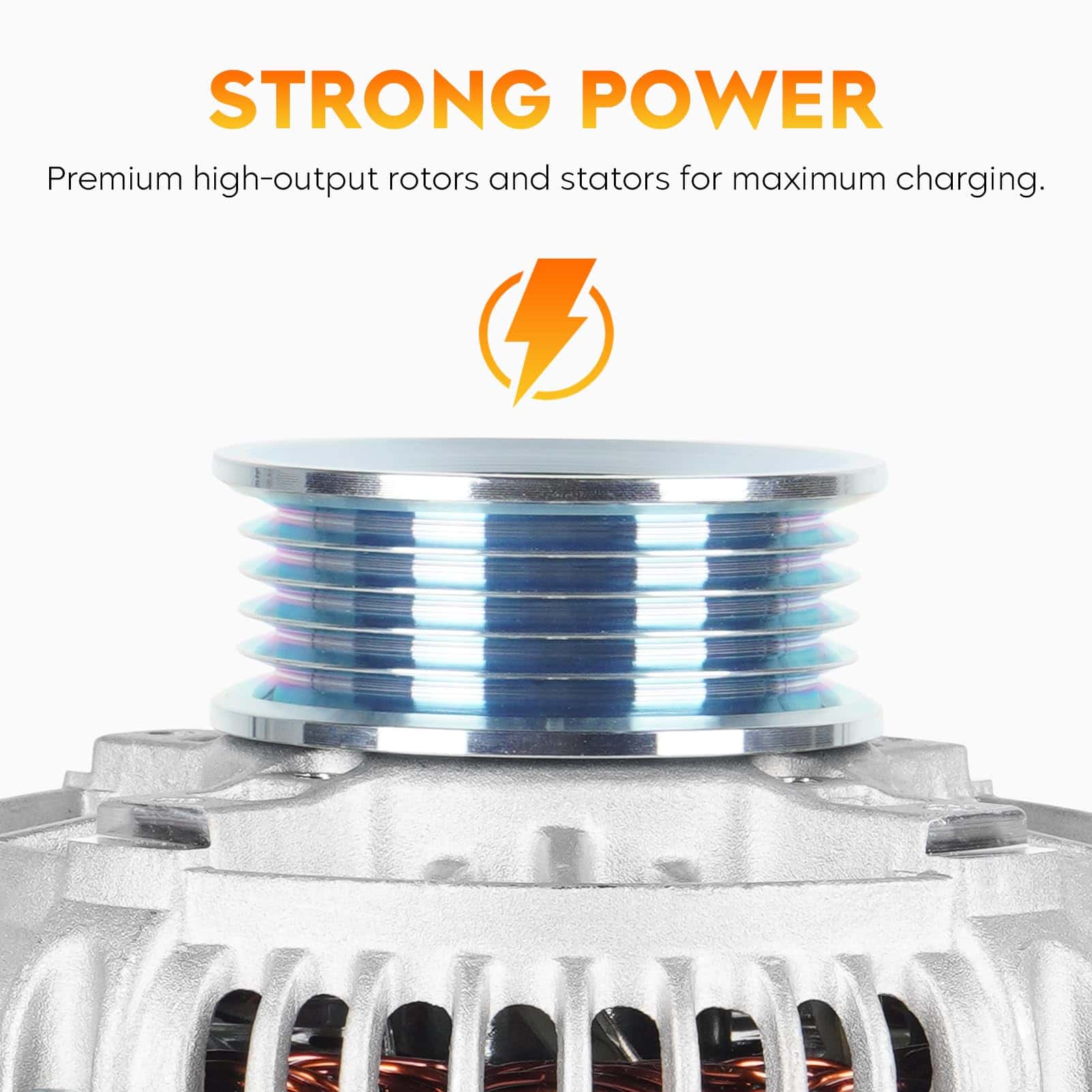 Alternador para Toyota 4Runner 2.7L 2000, Tacoma 2.4L 2.7L - Imagen 3