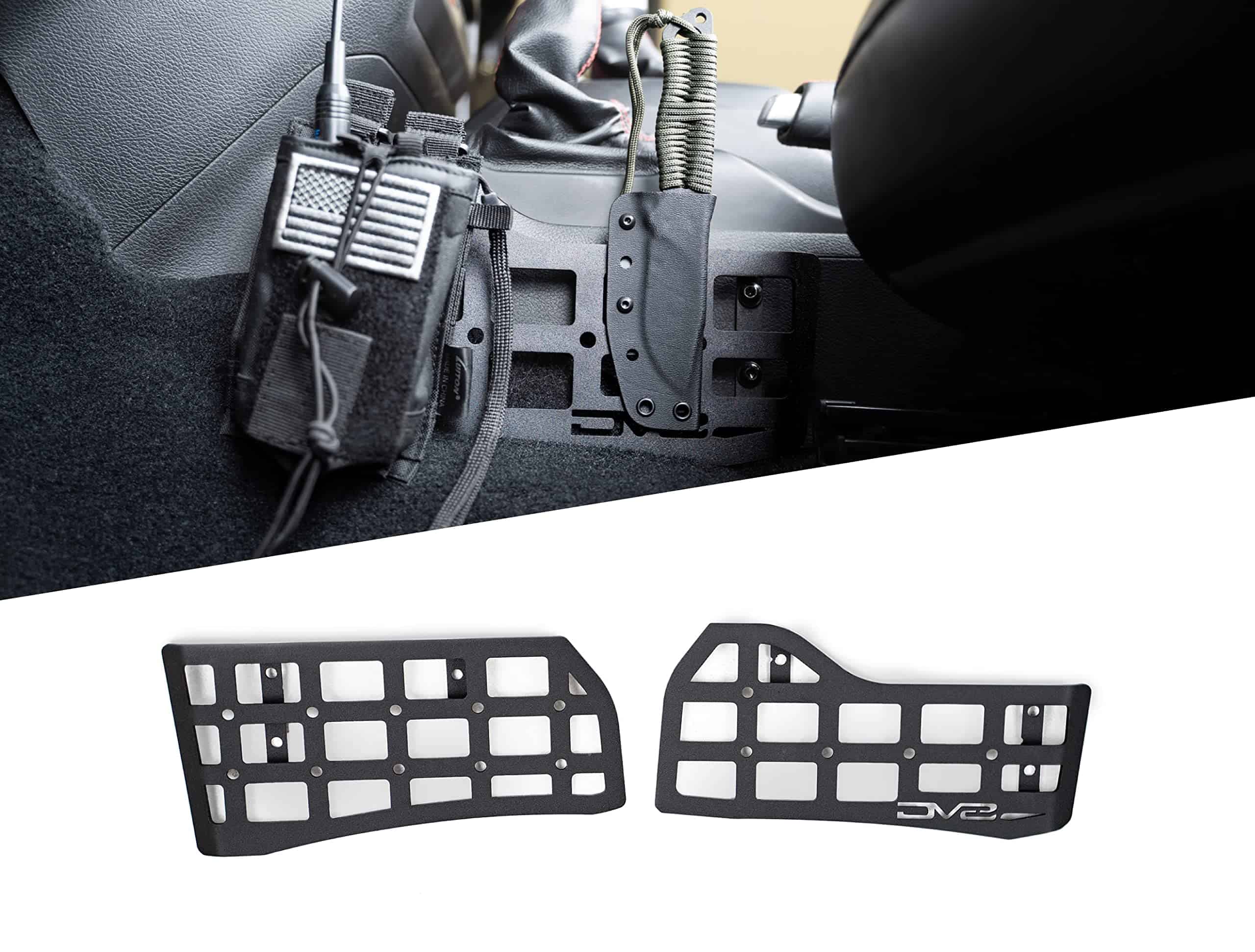 Paneles Molle para Consola Central para Jeep Wrangler