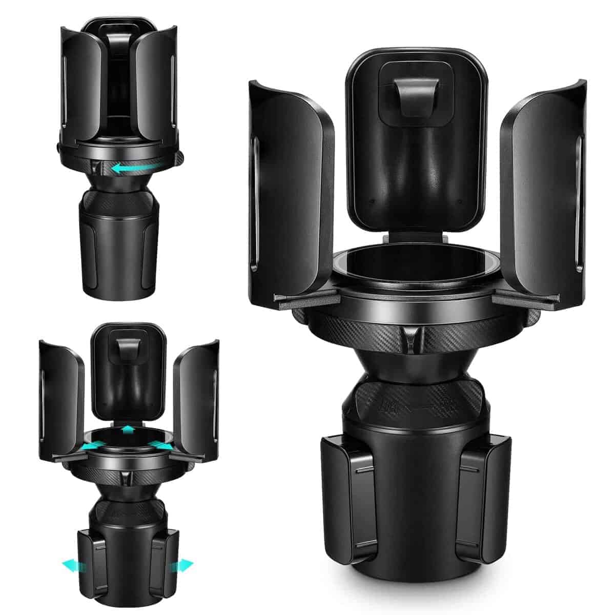 2 Pack Ampliador de Portavasos para Auto (Ajustable) Este