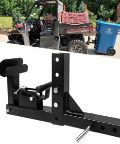 VONLX Transportador Ajustable de Basura con Enganche y