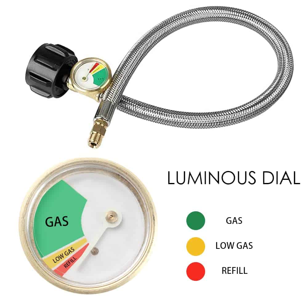 Regulador de propano para RV de 2 tanques con cambio - Imagen 5