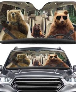 Parasol para Coche Oso Conductor Parasol Plegable para