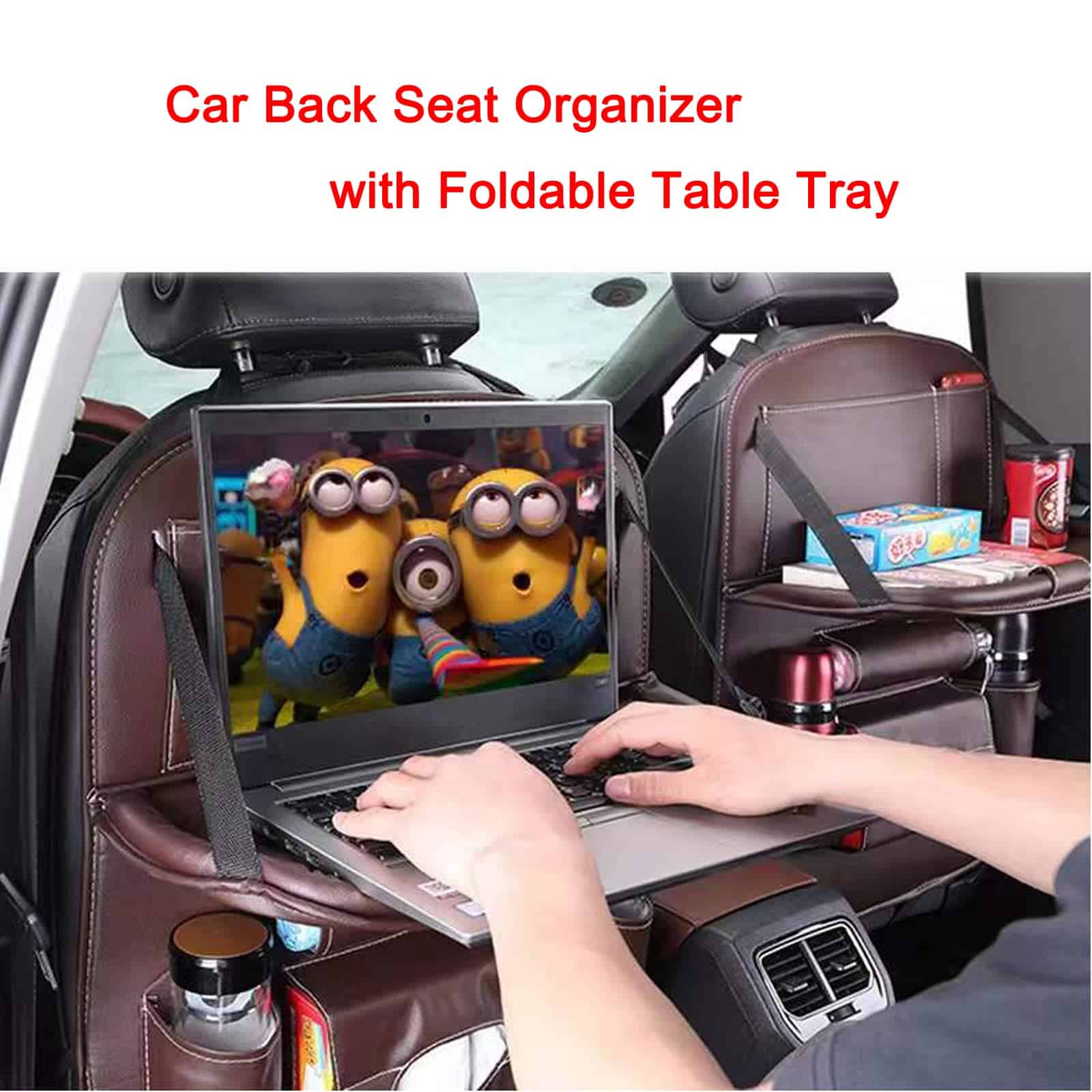 Organizador de Asiento Trasero de Coche ASENDIWAY con - Imagen 4