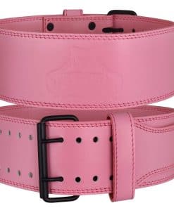 Cinturón de Levantamiento de Pesas Bear Grips, -Rosa Sólido