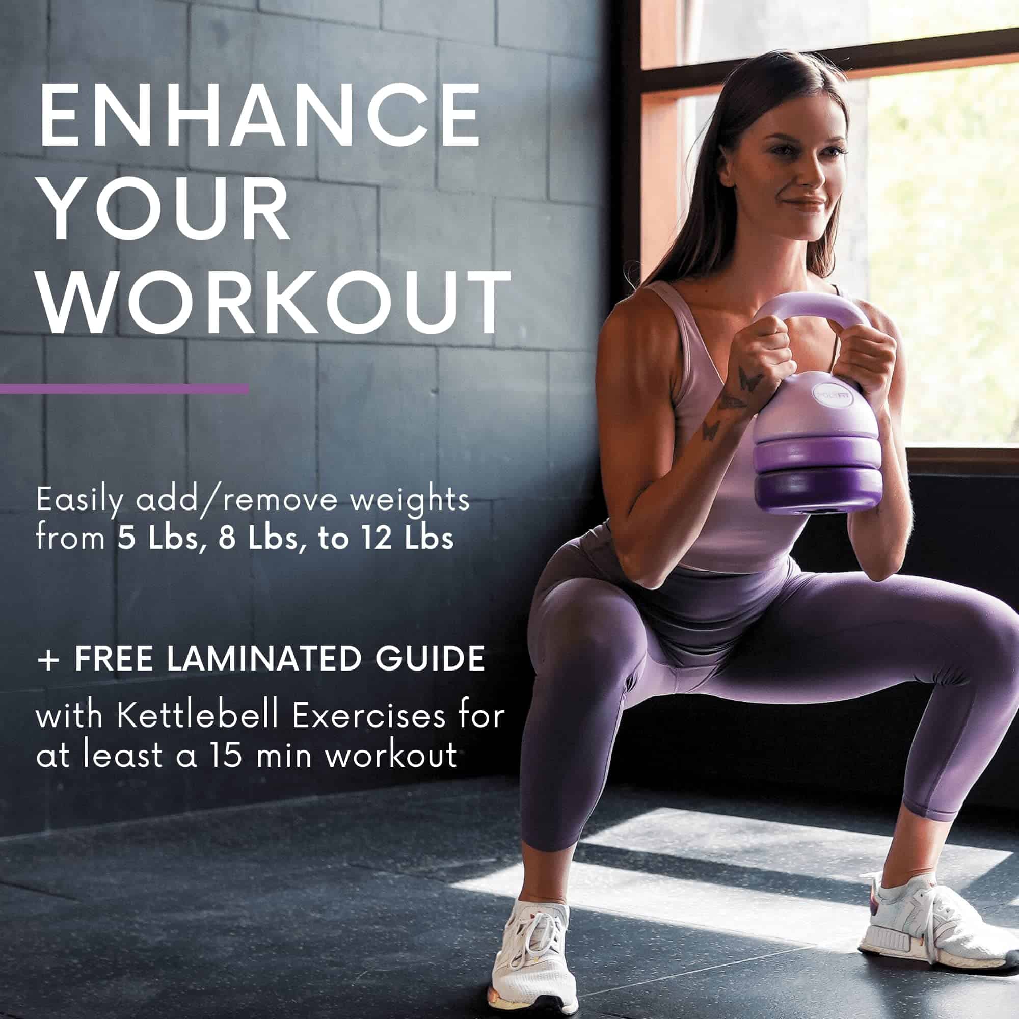 Pesa Rusa Ajustable Polyfit | 5 lb - 12 lb | Set de Pesa - Imagen 6