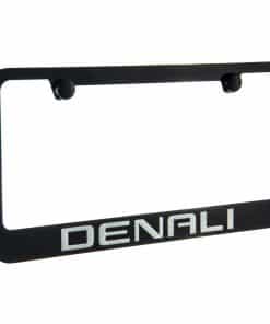 Marco de Placa de Identificación GMC Denali Negra