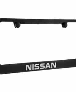 Marco de Licencia Negro Nissan, Oficialmente Licenciado