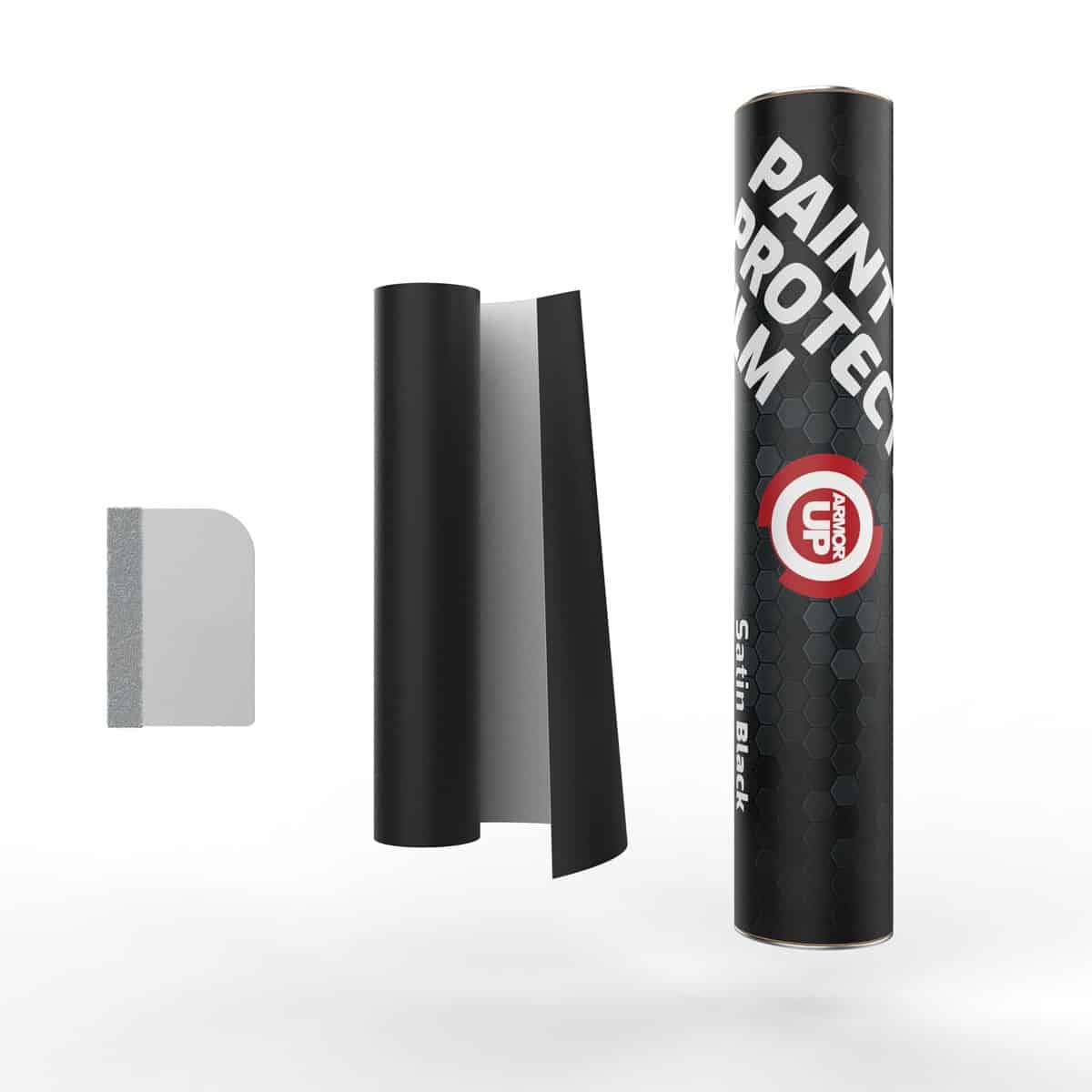 ARMOR UP 7.5"x 80", Kit de Guardabarros Satin Black para - Imagen 4